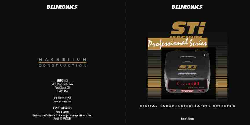 Beltronics Radar Detector Sti Magnum-page_pdf